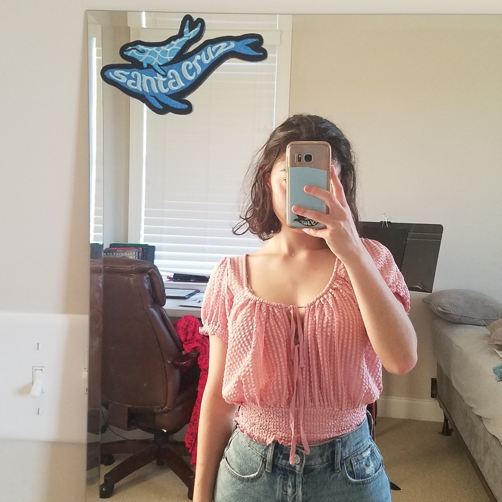 UO Tiara Sheer Top